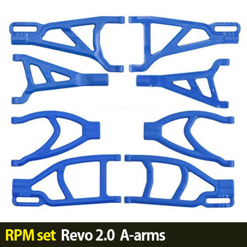 하비몬[RPM세트할인-5%] 1/10 Revo 2.0 A-arms (Blue)[상품코드]-