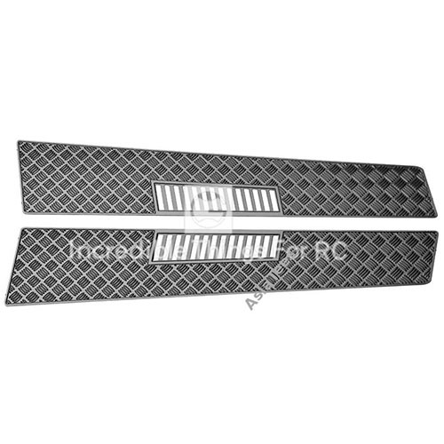 하비몬[#GRC/G160M] Hood Diamond Plates (Black) for TRX-6 G63 &amp; TRX-4 G500[상품코드]GRC