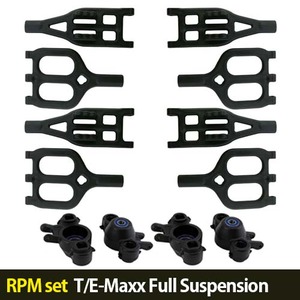 하비몬[RPM세트할인-8%] T/E-Maxx Full Suspension A-arms (Black)[상품코드]-