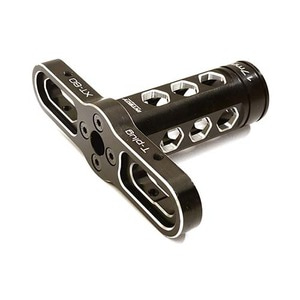 하비몬[#C27647SILVER] [17mm 휠 렌치] Hex Socket Wrench for 17mm Hex Wheel Nut w/ Connector Soldering Stand (Silver) (손잡이 제외 길이 55mm)[상품코드]INTEGY