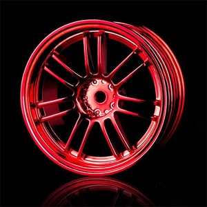 하비몬[#102021R] [4개입] RE30 Wheel +3 Offset - Red[상품코드]MST