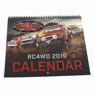 하비몬[#Z-L0224] RC4WD 2019 Calendar[상품코드]RC4WD