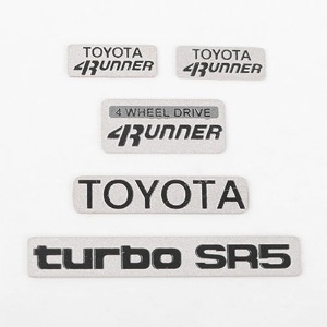 하비몬[#Z-S1926] 1985 Toyota 4Runner Emblem Set[상품코드]RC4WD