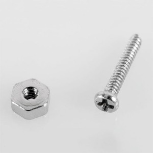 하비몬[#VVV-C0002] [1개입] 1 x 6mm Machine Screw and Nut (M1.0 x 6mm)[상품코드]CCHAND
