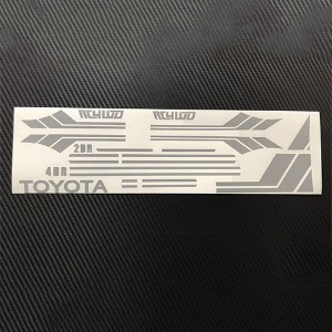하비몬[#Z-B0174] Clean Stripes for Mojave II 2/4 Door Decal Sheet (Grey)[상품코드]RC4WD