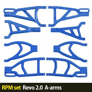 하비몬[RPM세트할인-5%] 1/10 Revo 2.0 A-arms (Blue)[상품코드]-