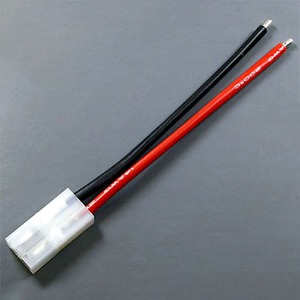 하비몬[#BM0028] [피그 테일｜커넥터 + 케이블] Pigtail - Tamiya Female Cable 10cm/14AWG Silicone Wire[상품코드]BEST-RCMODEL