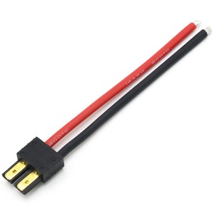 하비몬[BM0023] (피그 테일｜커넥터 + 케이블｜길이 10cm) Pigtail - Traxxas Male Cable 14AWG Silicone Wire[상품코드]BEST-RCMODEL