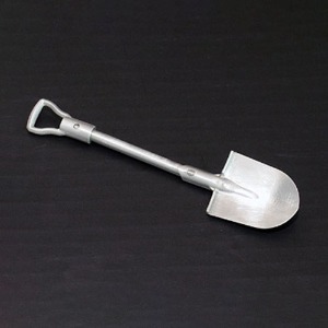 하비몬[단종] [#Z-S0208] [미니어처: 삽] Boulder Metal Scale Shovel with D-Grip[상품코드]RC4WD