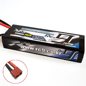 하비몬7.4V 8200mAh 100-200C 2S Hard Case Lipo Battery (딘스잭)[상품코드]RC9