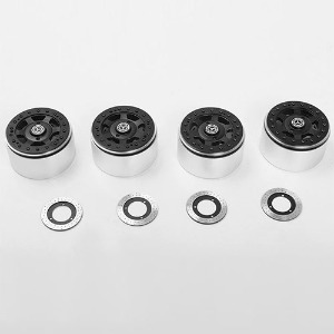하비몬[VVV-C0987] (4개입) TNK 2.2&quot; Beadlock Wheels w/ Brake Discs (4x)[상품코드]CCHAND
