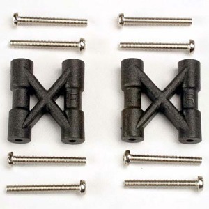 하비몬[#AX3930] Bulkhead Cross Braces (2)/ 3x25mm CS Screws (8)[상품코드]TRAXXAS