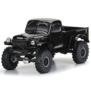 하비몬[#3499-18] 1946 Dodge Power Wagon Tough-Color (Black) Body for 12.3&quot; (313mm) Wheelbase Scale Crawlers[상품코드]PRO-LINE RACING