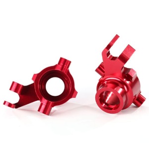 하비몬[#AX8937R] Steering Blocks, 6061-T6 Aluminum (Red-Anodized), Left &amp; Right[상품코드]TRAXXAS
