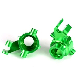 하비몬[#AX8937G] Steering Blocks, 6061-T6 Aluminum (Green-Anodized), Left &amp; Right[상품코드]TRAXXAS