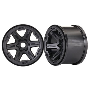하비몬[#AX8671] Wheels, 3.8&quot; (Black) (2) (17mm Splined)[상품코드]TRAXXAS