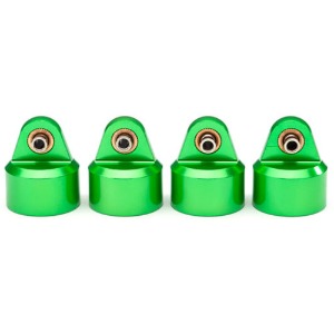 하비몬[#AX8964G] Shock Caps, Aluminum (Green-Anodized), GT-Maxx® Shocks (4)[상품코드]TRAXXAS