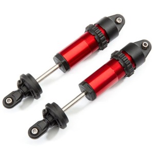 하비몬[#AX8961R] Shocks, GT-Maxx®, Aluminum (Red-Anodized) (Fully Assembled W/O Springs) (2)[상품코드]TRAXXAS