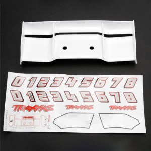 하비몬[#AX5412] Wing, Revo® (White)/ Decal Sheet[상품코드]TRAXXAS