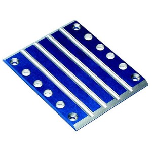하비몬[#AX4947X] Skid Plate, Transmission, T6 Aluminum (Blue)[상품코드]TRAXXAS