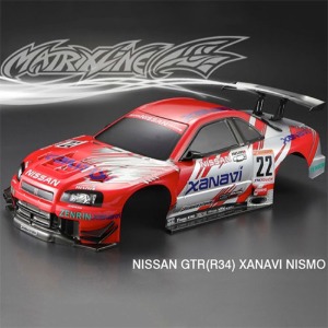 하비몬[선주문필수] [#PC201407R-1A] 1/10 Nissan GTR R34 Xanavi Nismo Body RTR Finished w/Light Bucket (완제품)★사이드미러 장착 여부 확인 할 것[상품코드]MATRIXLINE