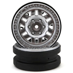 하비몬[#AXI43009] 1.9 KMC Machete Beadlock Wheels, Satin (2)[상품코드]AXIAL