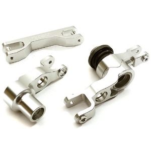 하비몬[#C28398SILVER] Billet Machined Steering Bell Crank Set for Traxxas X-Maxx 4X4[상품코드]INTEGY