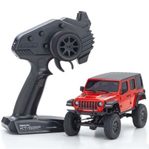 하비몬[#KY32521R] 1/24 Mini-Z 4x4 Jeep Wrangler Rubicon (MX-01｜Red) (교쇼 미니지 4x4 지프 랭글러 루비콘｜휠베이스 120mm)[상품코드]KYOSHO