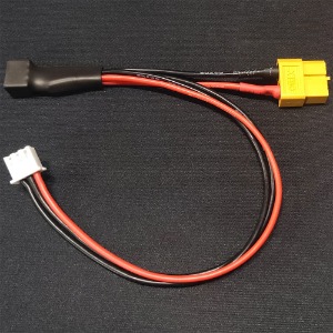 하비몬[#BM0310] [2셀 밸런스 커넥터만 연결해서 충전｜충전 변환잭] Charging Lead - 2S Balance Charge Adapter w/XT60 Female Connector (20cm｜20AWG) (충전 케이블)[상품코드]BEST-RCMODEL