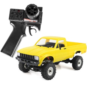 하비몬[#Z-RTR0051] [완제품 + 조종기｜레진바디] RC4WD 1/24 Trail Finder 2 RTR W/ Mojave II Hard Body Set (Yellow) &amp; 2.4GHz Radio[상품코드]RC4WD
