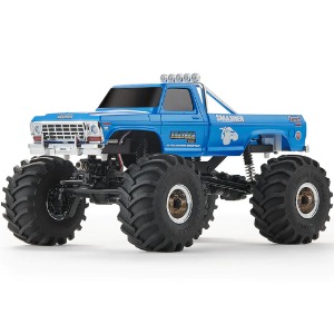 하비몬[#FMS12402RTRBUV2] [완제품 + 조종기｜레진바디/2단 미션] 1/24 FCX24 Smasher RTR Electric Monster Truck w/2.4GHz Radio (Blue)[상품코드]FMS
