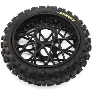 하비몬[#LOS46005] Dunlop MX53 Rear Tire Mounted, Black: Promoto-MX[상품코드]TEAM LOSI
