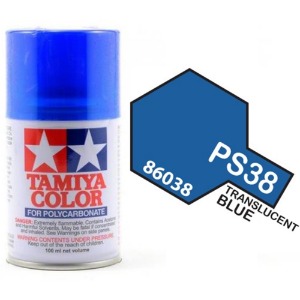 하비몬[#TA86038] PS-38 Translucent Blue (타미야 캔 스프레이 도료)[상품코드]TAMIYA