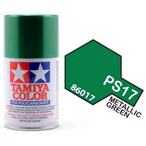 하비몬[#TA86017] PS-17 Metallic Green (타미야 캔 스프레이 도료 PS17)[상품코드]TAMIYA