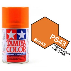 하비몬[#TA86043] PS-43 Translucent Orange (타미야 캔 스프레이 도료)[상품코드]TAMIYA