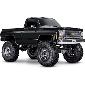 하비몬[**#CB92056-4-BLK] [완제품 + 조종기] 1/10 TRX-4 High Trail Edition Crawler w/&#039;79 Chevy K10 Truck Body (Black) w/TQi 2.4GHz Radio[상품코드]TRAXXAS