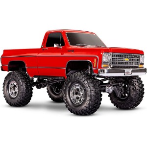 하비몬[**CB92056-4-RED] (완제품 + 조종기) 1/10 TRX-4 High Trail Edition Crawler w/&#039;79 Chevy K10 Truck Body (Red) w/TQi 2.4GHz Radio[상품코드]TRAXXAS