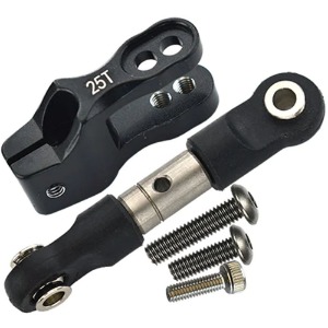 하비몬[선주문필수] [#UDR16025-BK] Aluminum Servo Horn w/SST Adjustable Tie Rods for Traxxas UDR (트랙사스 #8543 옵션)[상품코드]GPM