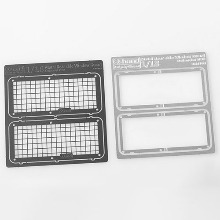 하비몬[#VVV-C0270] Metal Side Window Guards for 1/18 Gelande D90[상품코드]CCHAND