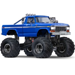 하비몬[**CB98044-1-BLUE] (완제품 + 조종기 + 배터리 + 충전기) 1/18 TRX-4MT F-150 4WD RTR Monster Truck (Blue)[상품코드]TRAXXAS